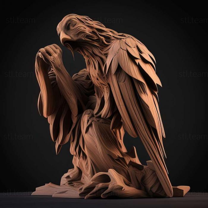 3D model Eufalconimorphae (STL)